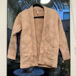 Rylee + Cru Light Pink Jacket XS